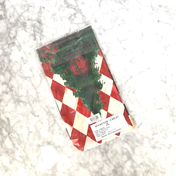 Mackenzie Childs Scottie Dish Towel - Picture 3 of 3